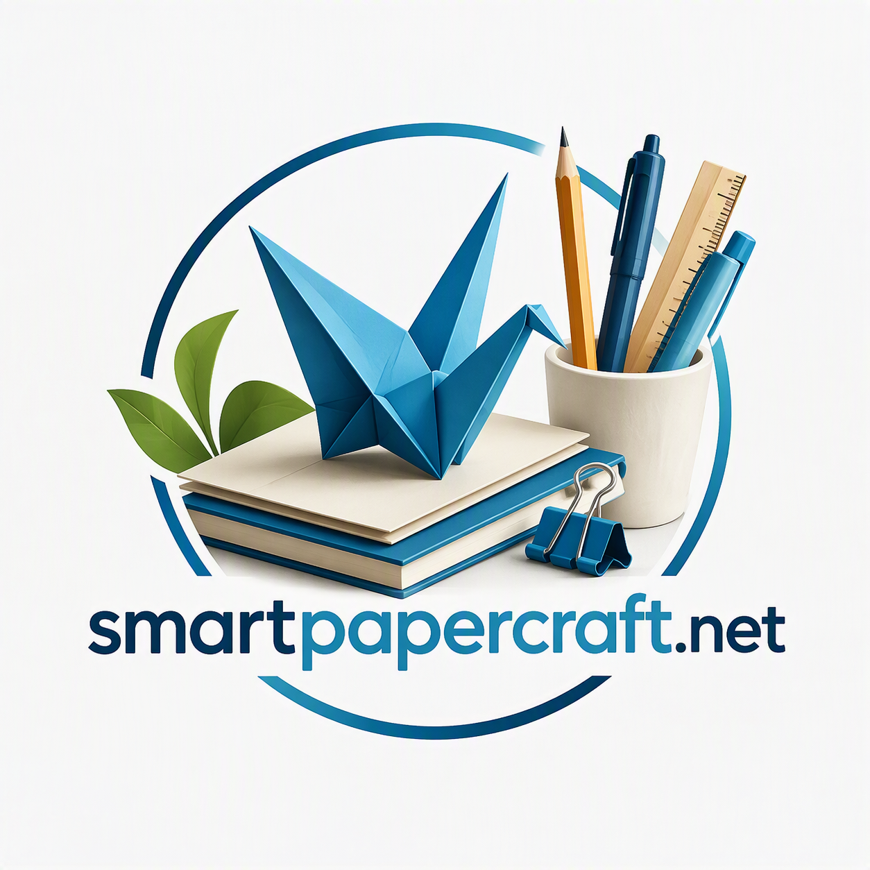 Smart Paper Craft — stationery studio logo